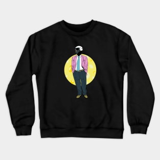 Astronaut in Business Suit Crewneck Sweatshirt